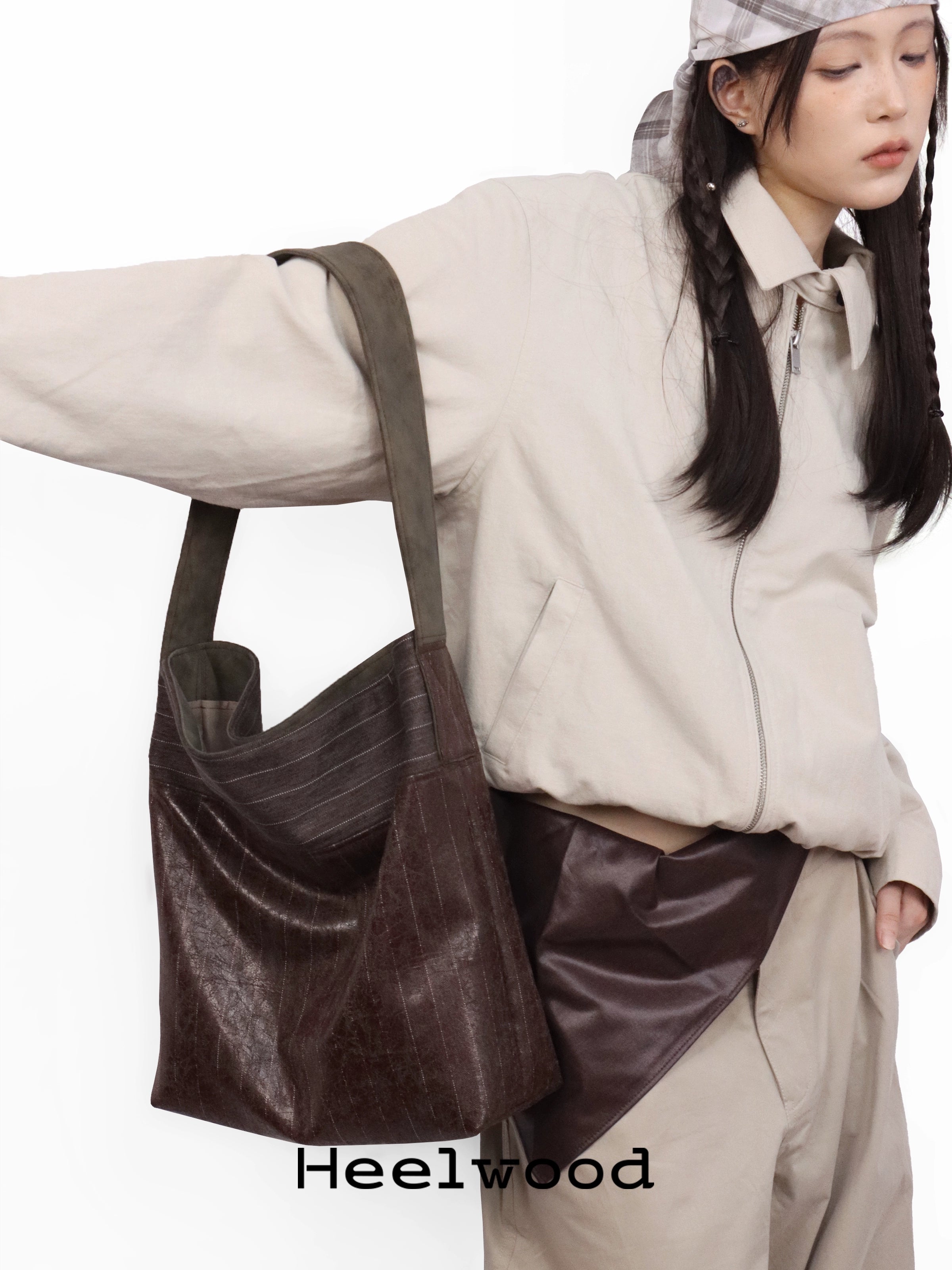 Heelwood New Chinese Bucket Shoulder Bag