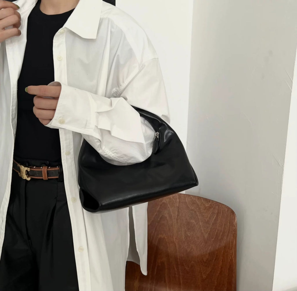 EZRO Stylish Leather Textured Tote Bag