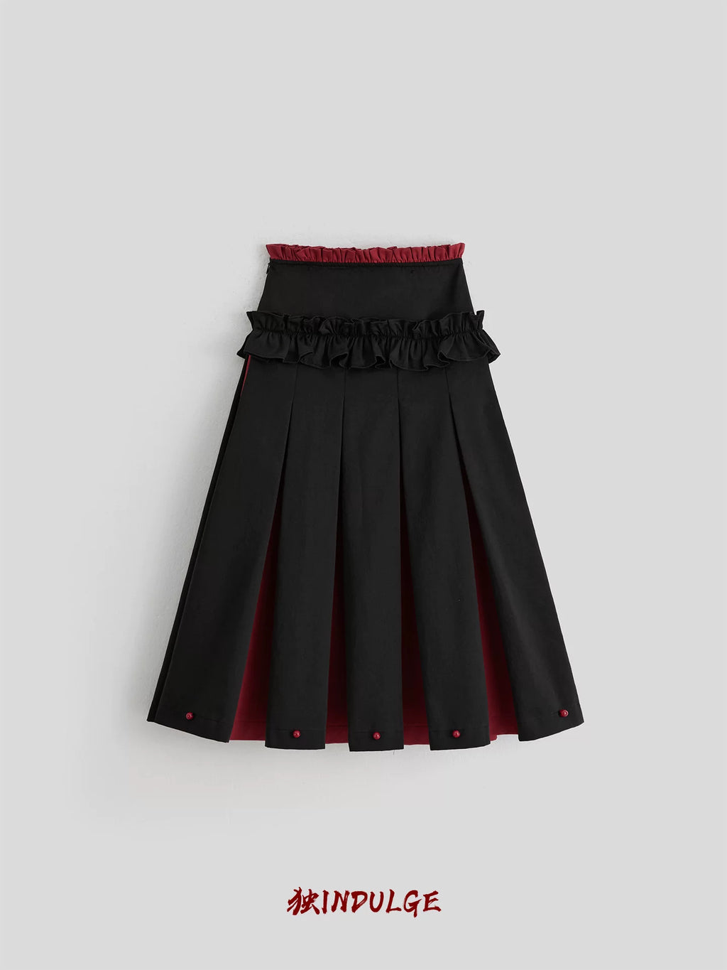INDULGE Pleated Comfortable Skirt