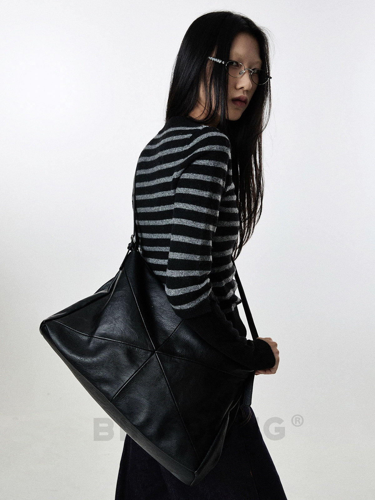 BINGBONG Large-capacity Commuting Big Bag Lazy One-shoulder Crossbody