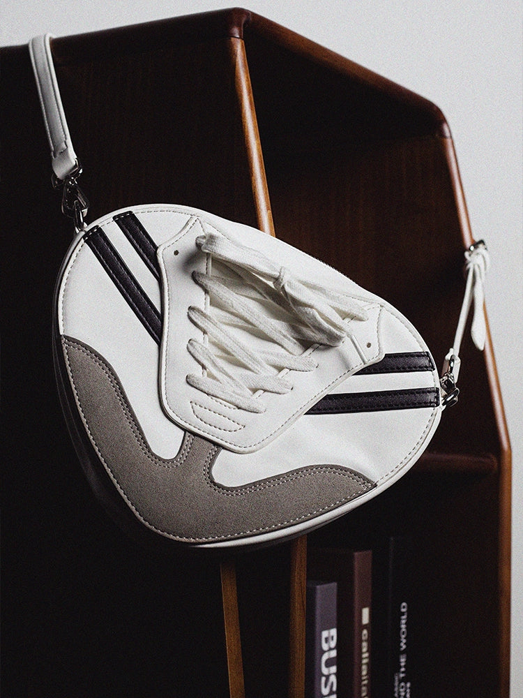 EeeeArtmonster Satchel Adjustable Creative Small Leather Bag