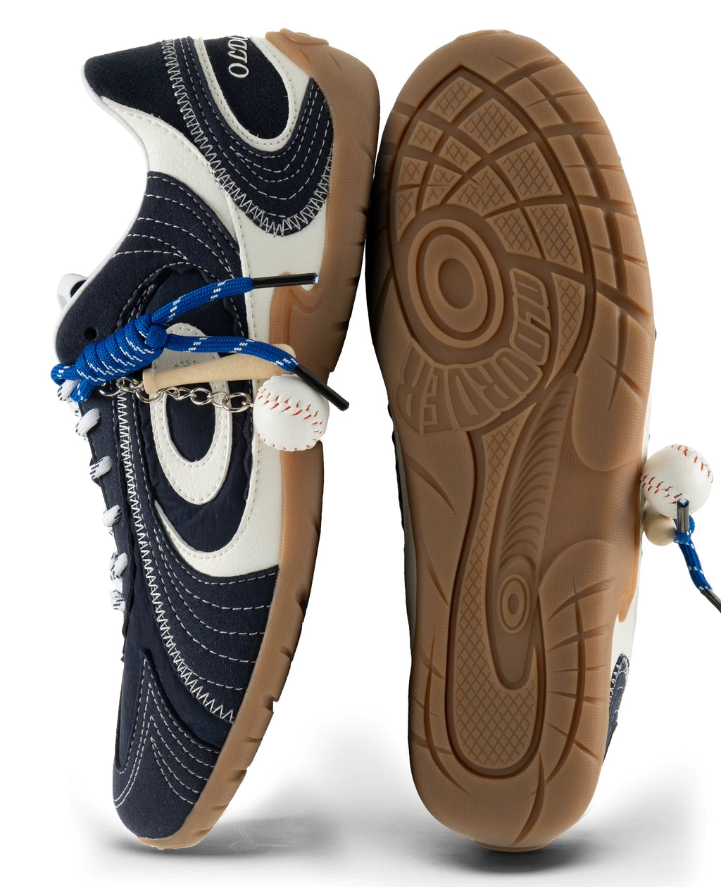 OLDORDER Color Matching Versatile Thin-soled Dexun Shoes