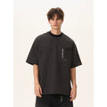 BTSG [380G heavy oversize] hand-stitched striped Tee