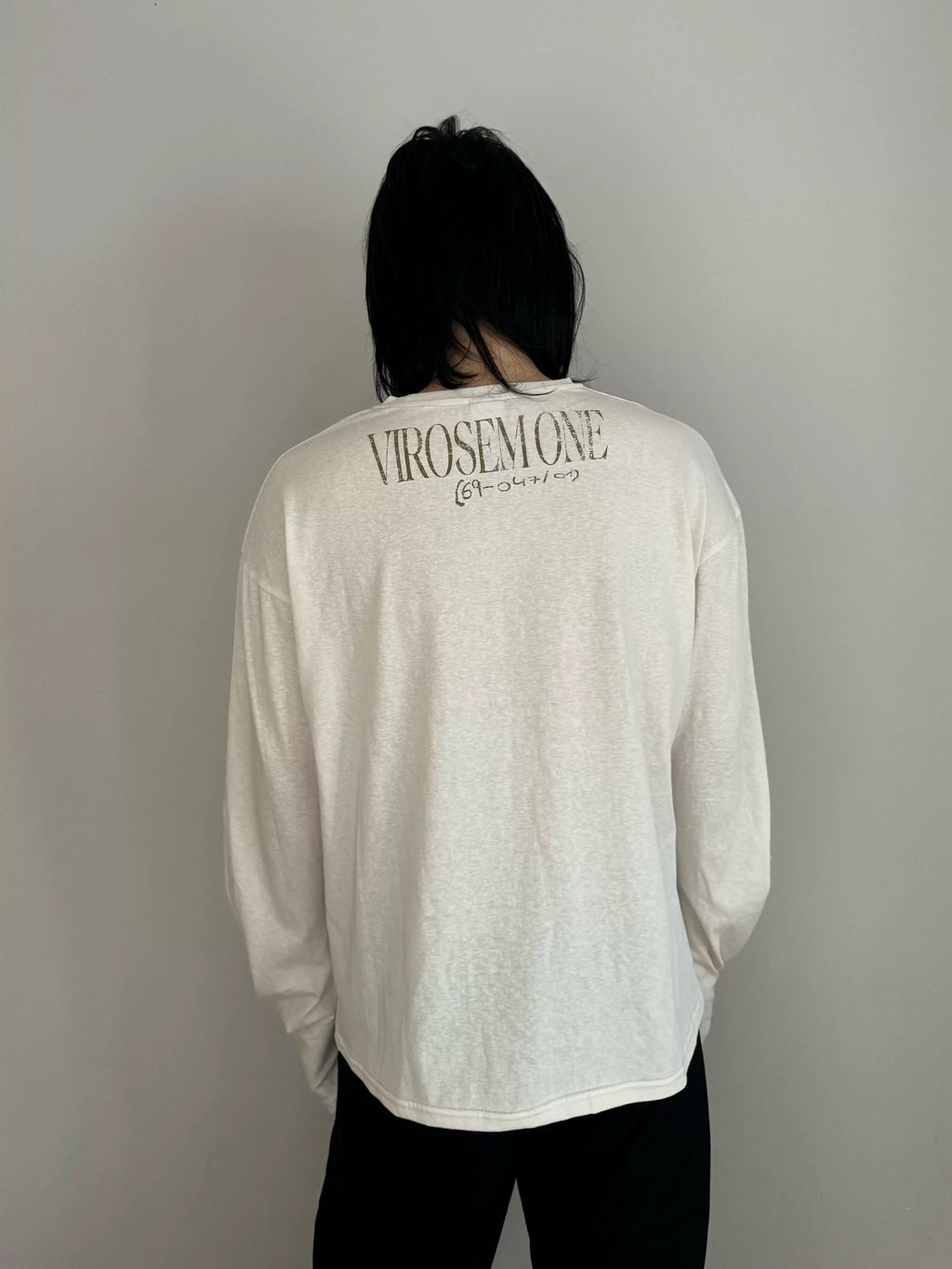 URRRGE Vintage Niche Rock Portrait Print Long Sleeve