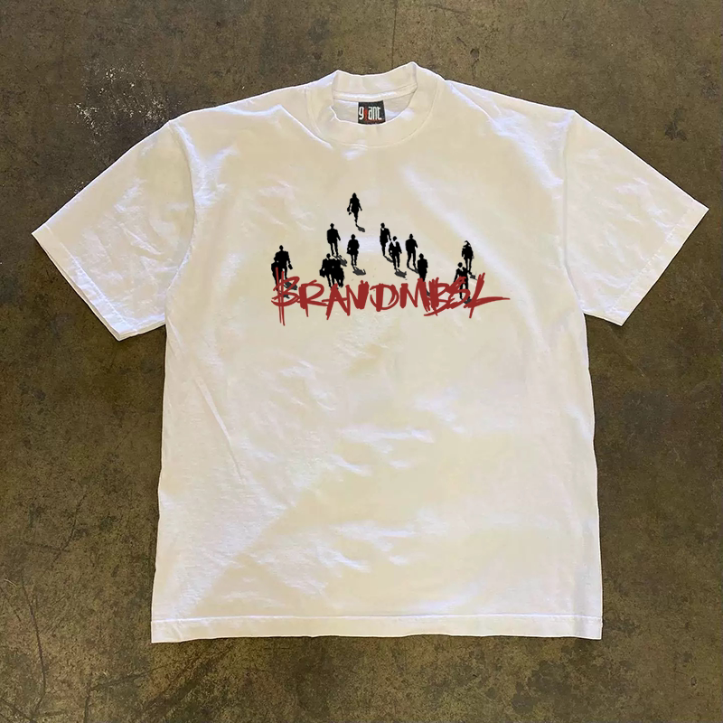 UPUPXIA Oversize Loose Casual Tee