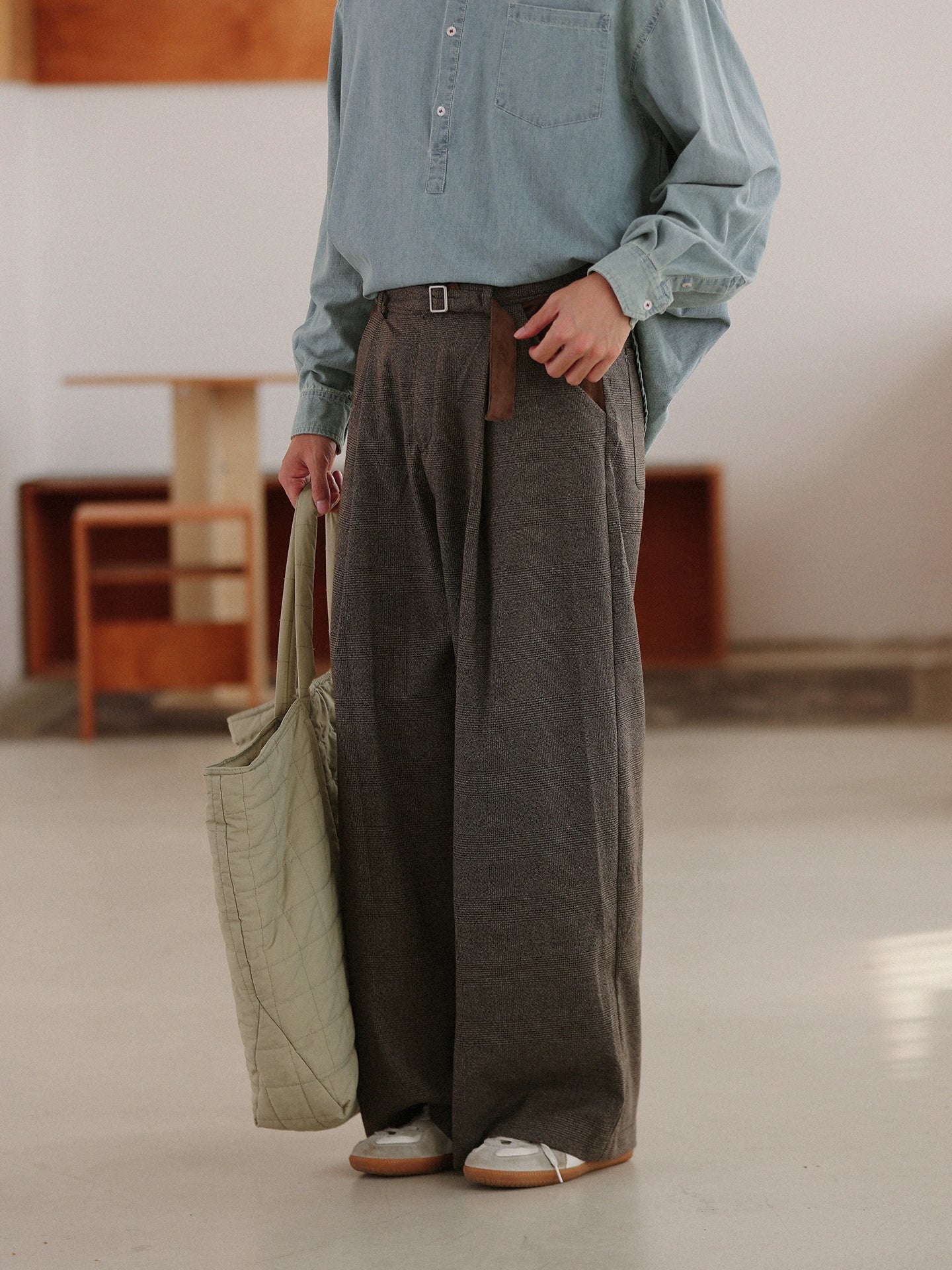 NOEARS Vintage Loose Straight Casual Pants