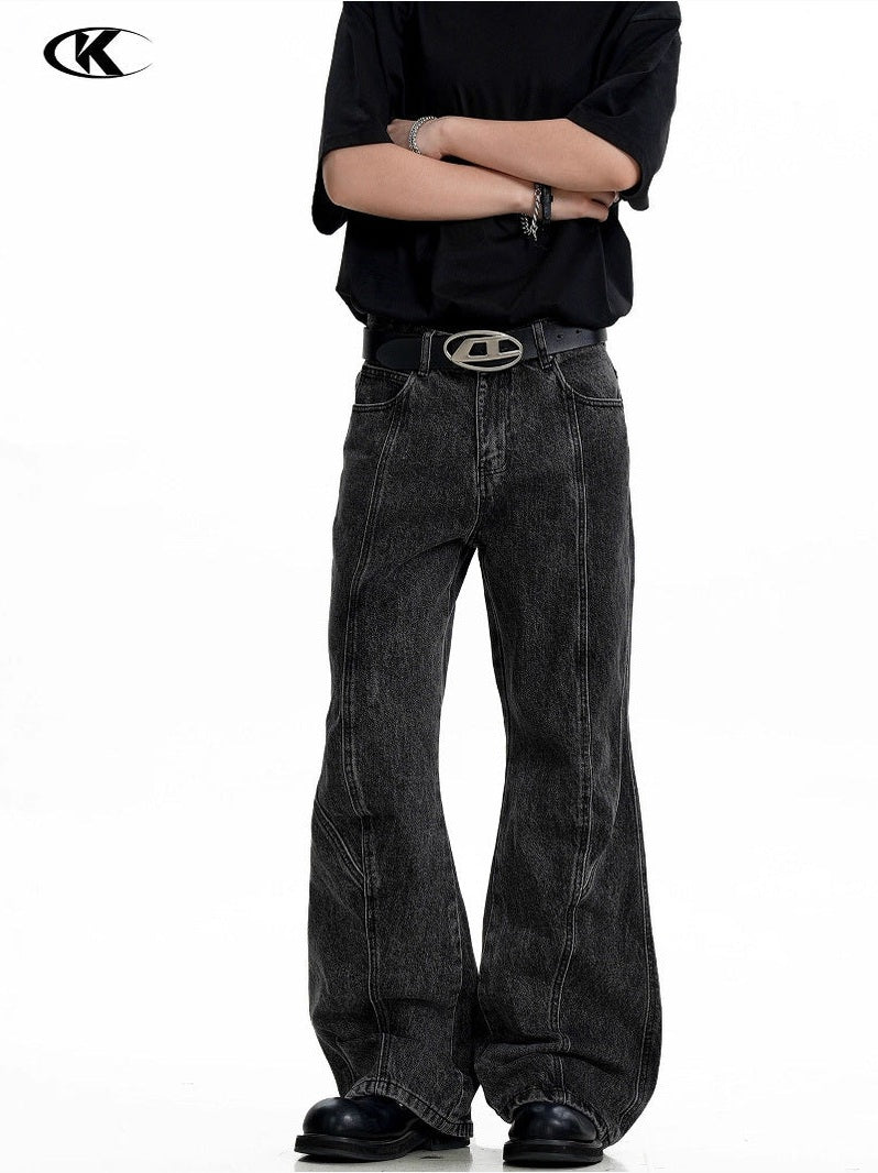 11KN Vintage Micro Straight Loose Jeans