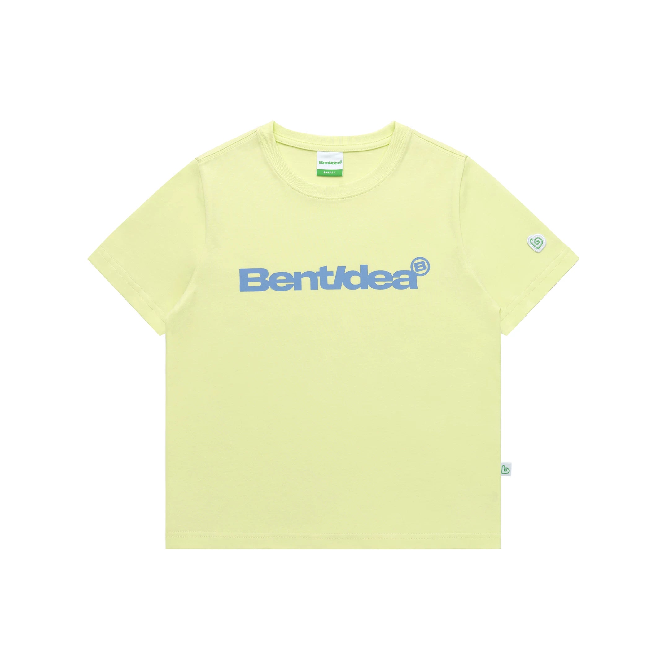 BENT IDEA Slim Fit Standard Font Logo Printed Tee
