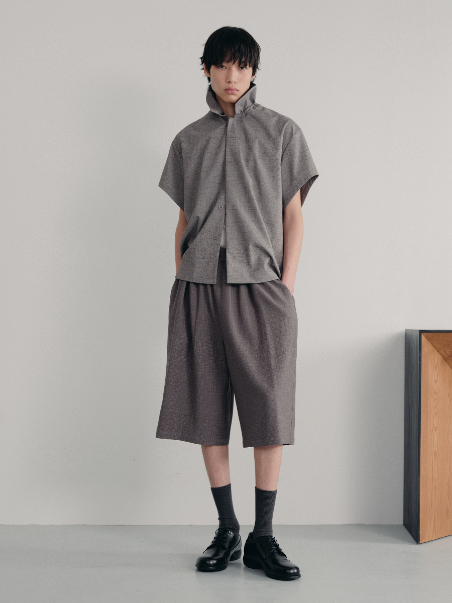 JCAESAR Bud Collar Casual Versatile Shirt