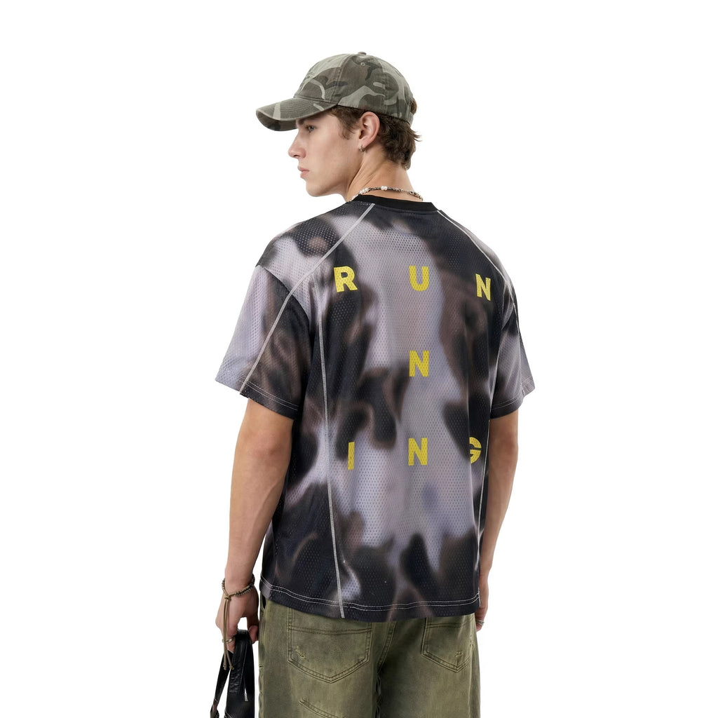 Inflation Breathable Printing Casual Tee