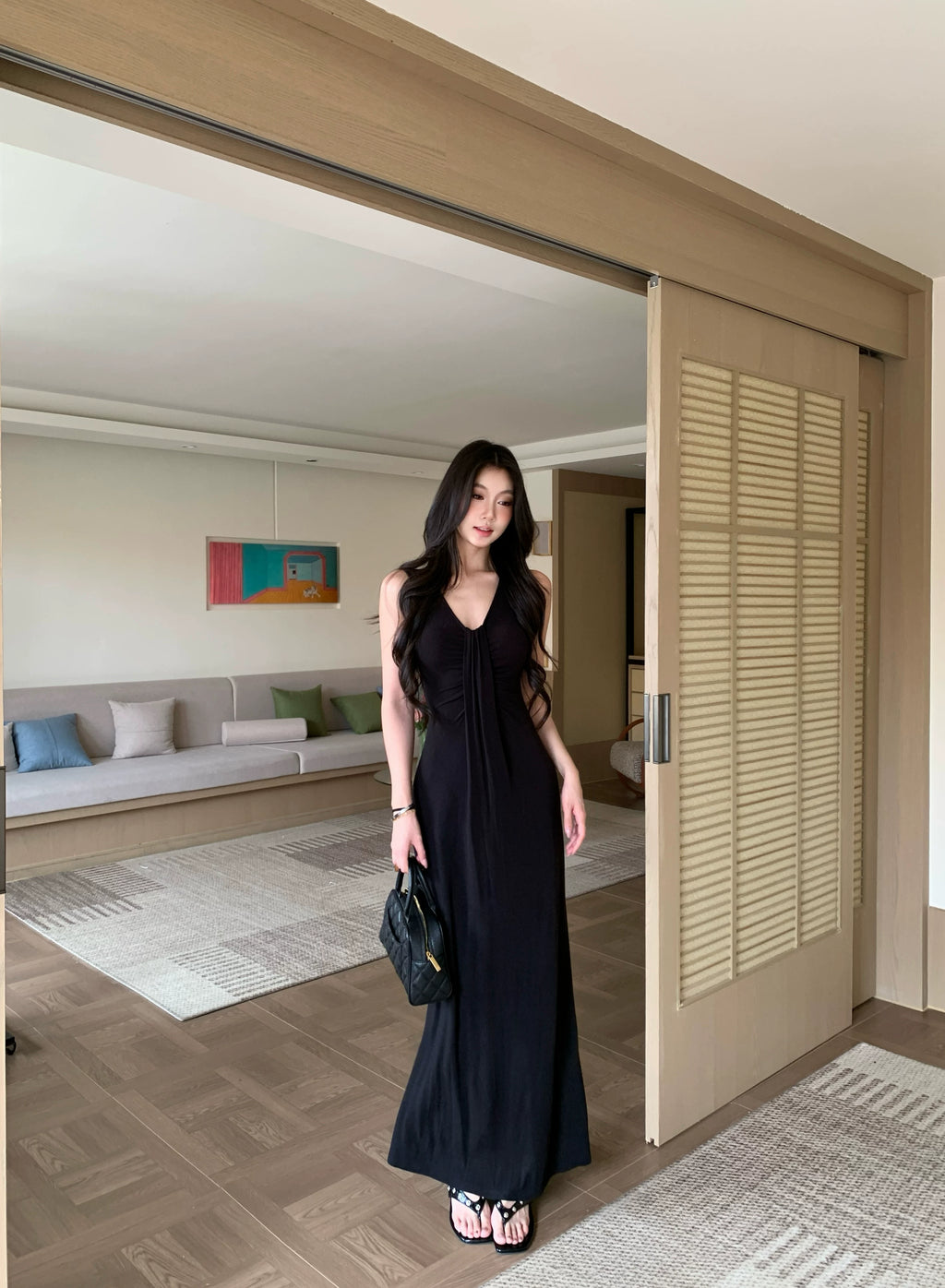 WITHMIN Waist Slim Dress
