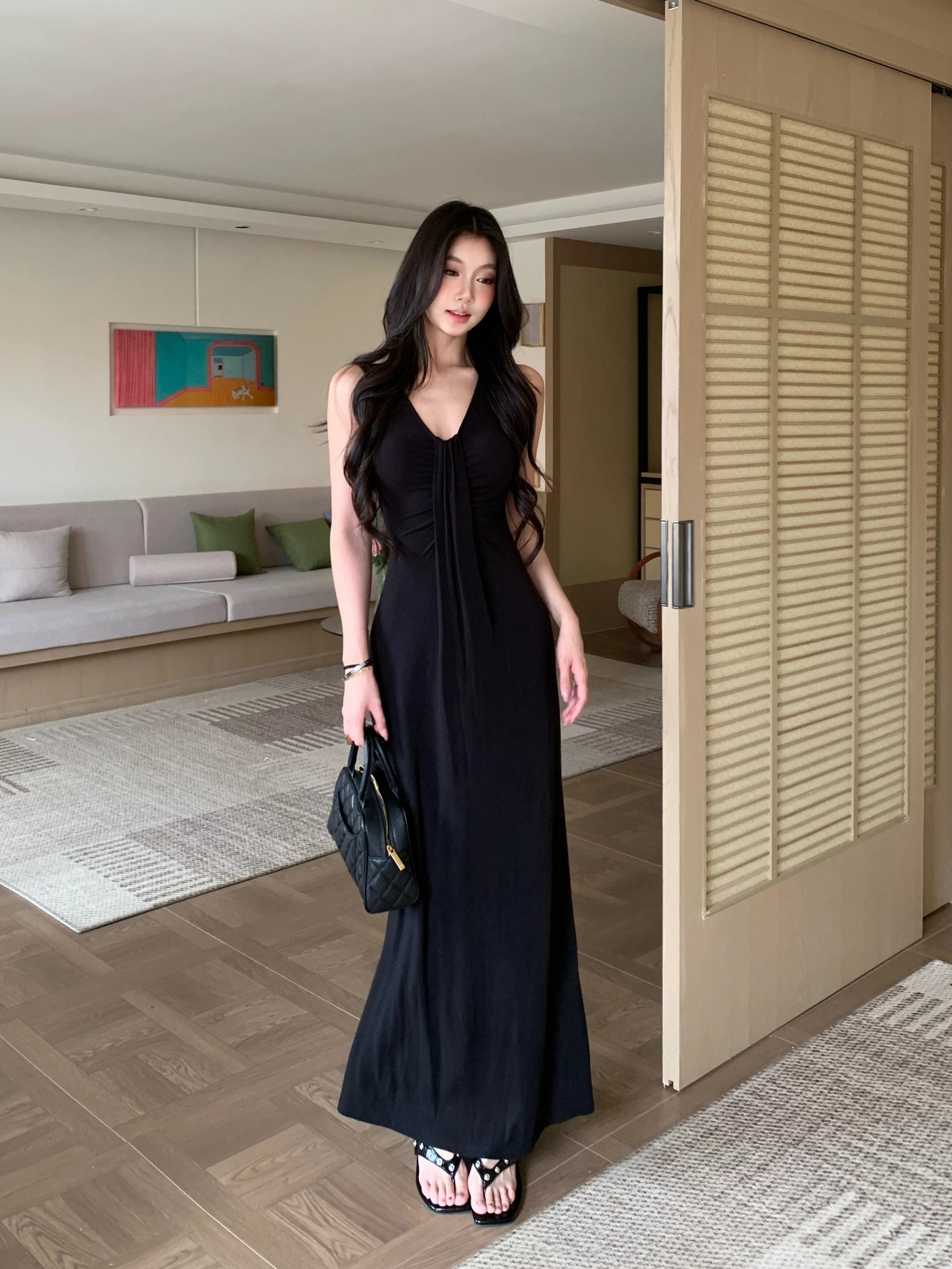 WITHMIN Waist Slim Dress