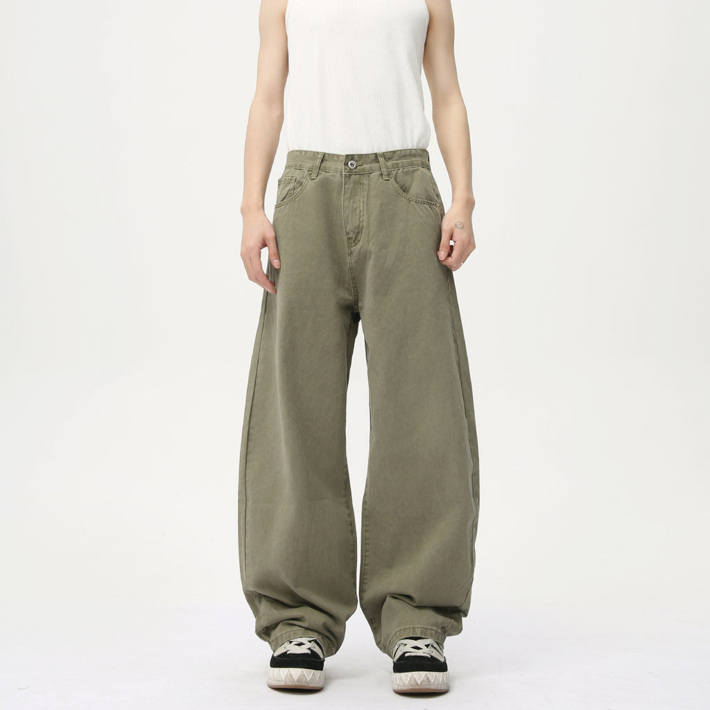 MTLCLOTHES Simple Drape Versatile Casual Scimitar Pants