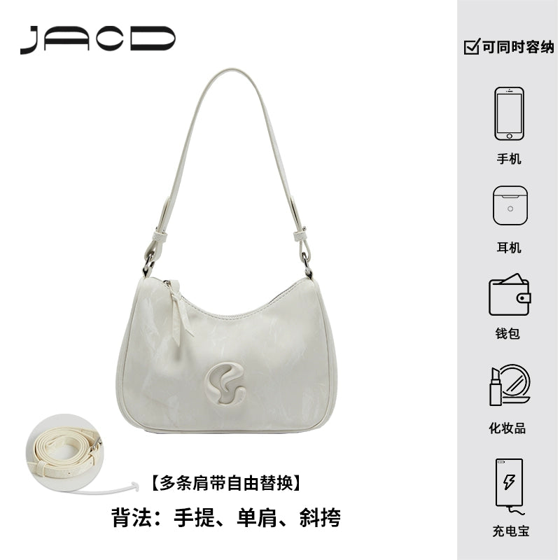 JACD Shoulder Cross Crescent Armpit Bag