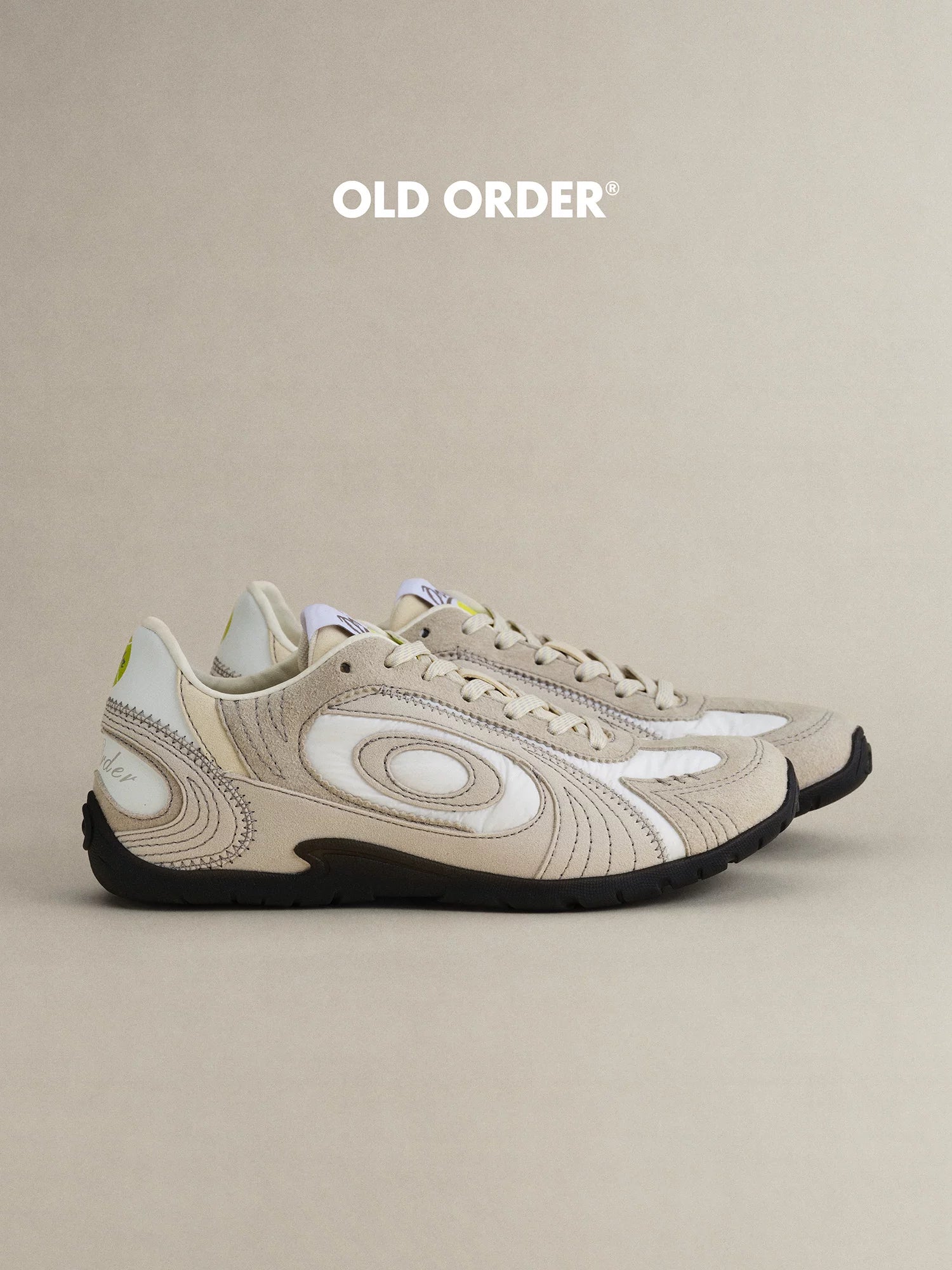 OLDORDER Vintage Color-blocking Casual Shoes