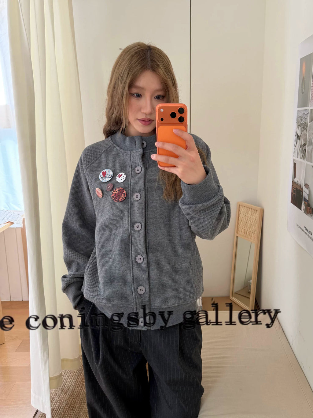 CCYE Waffle Badge Fleece Jacket