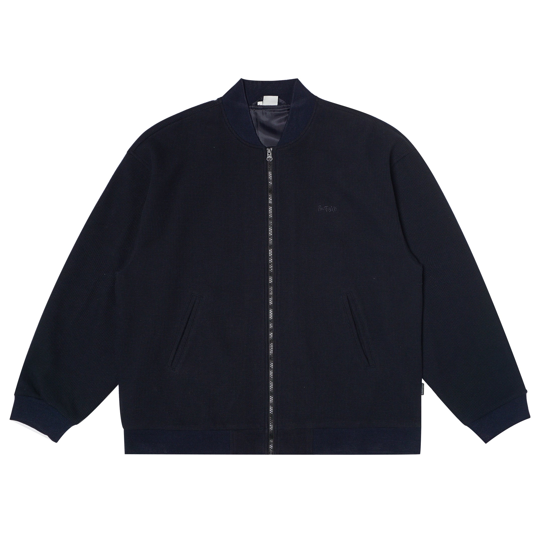 BUTTBILL Japanese baseball jersey knitted jacket
