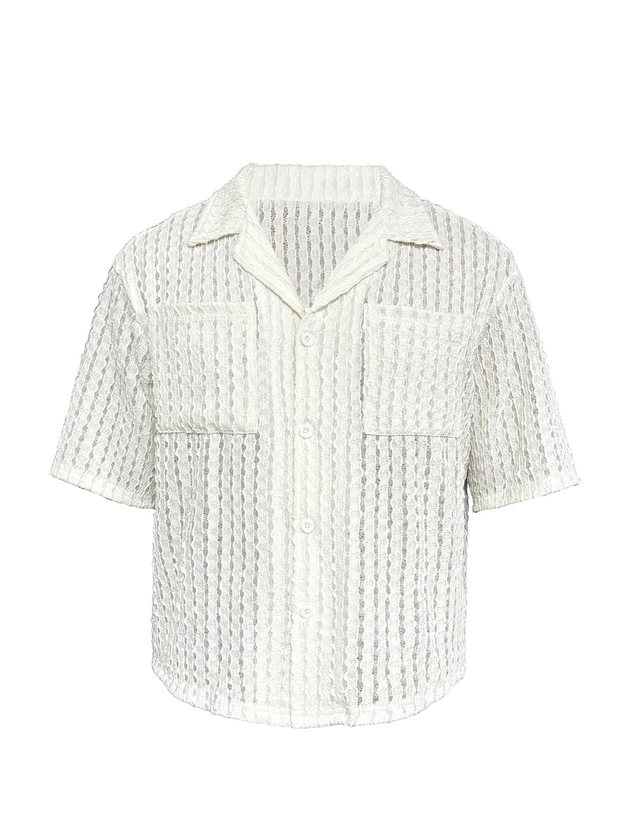 JCAESAR Cobweb Short Sleeve Shirt