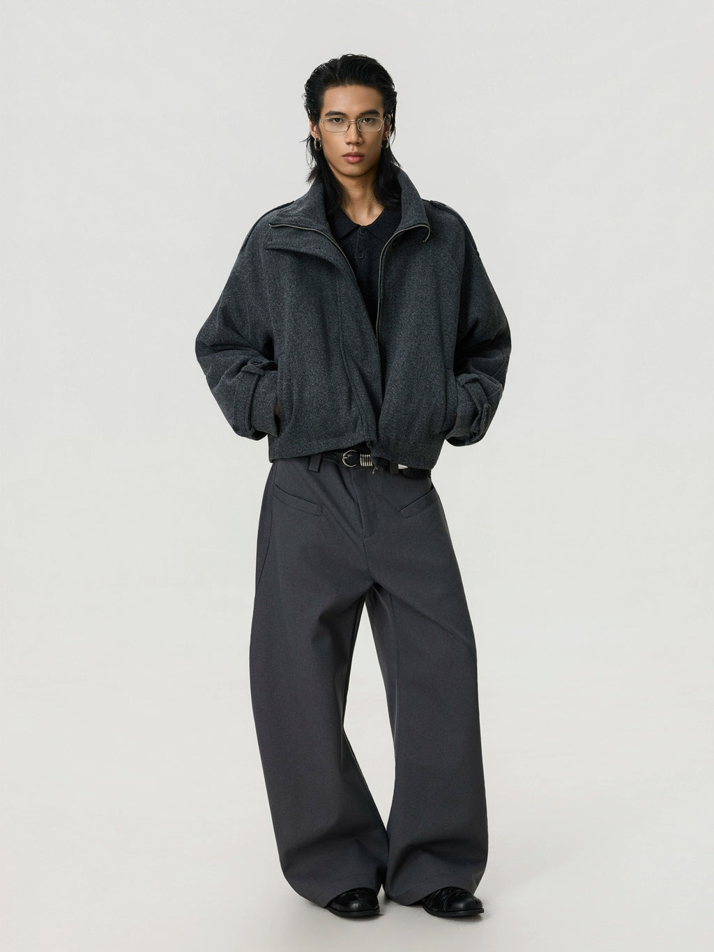 BTSG Premium Classic Three-dimensional Silhouette Padded Jacket