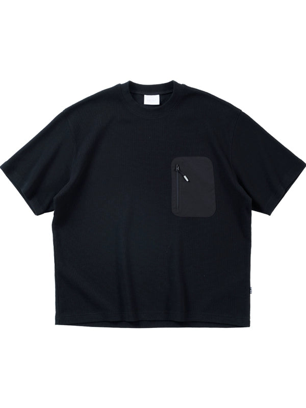 NUMBERSALT Waffle Versatile Casual Tee