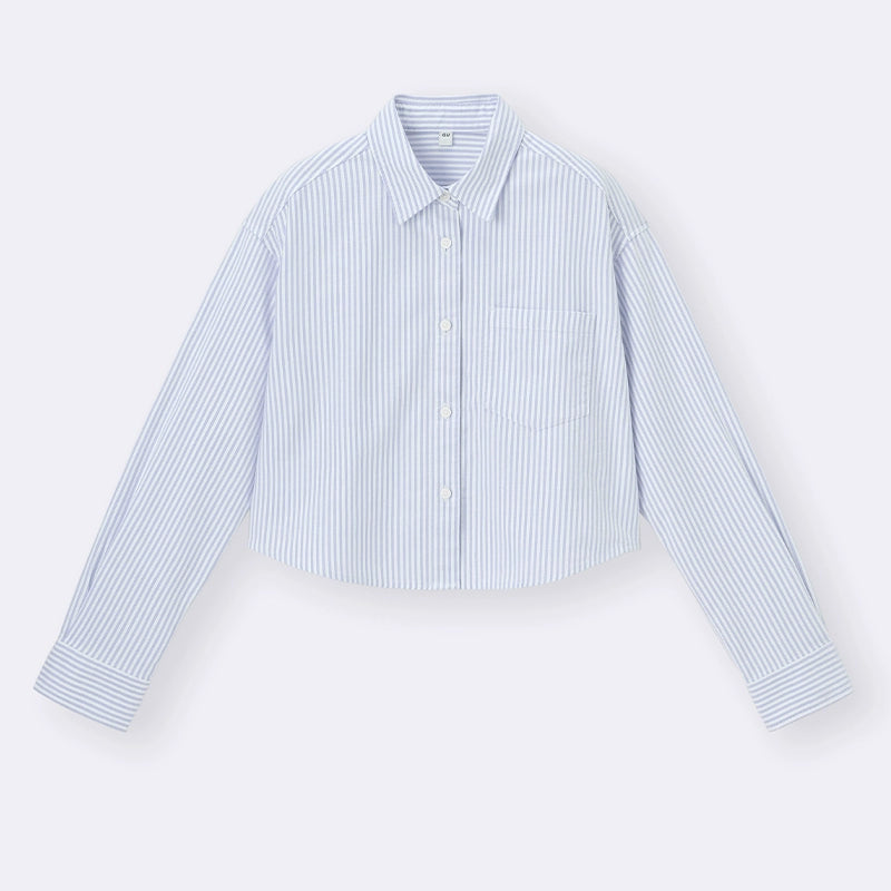 GU Simple Striped Short Shirt