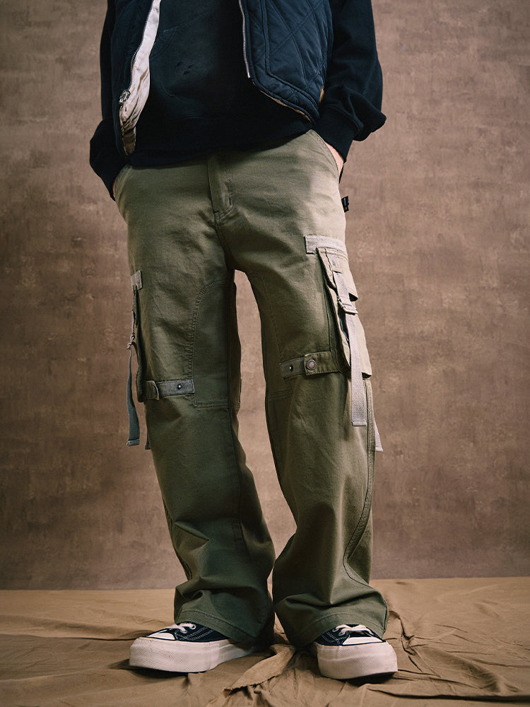 Remedy straight multi-pocket Pants