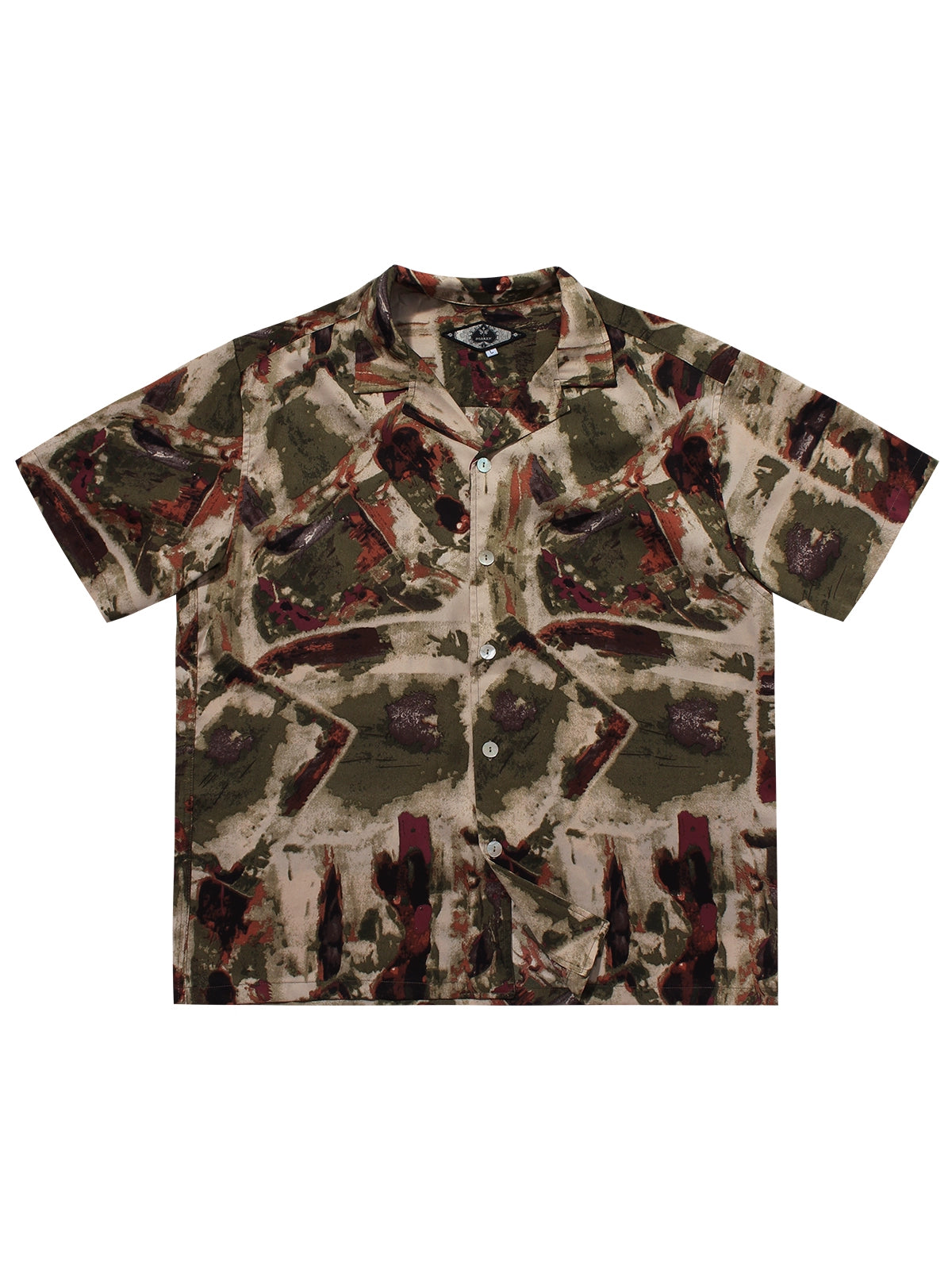 SOARIN Vintage Casual Loose Five-quarter Sleeve Shirt