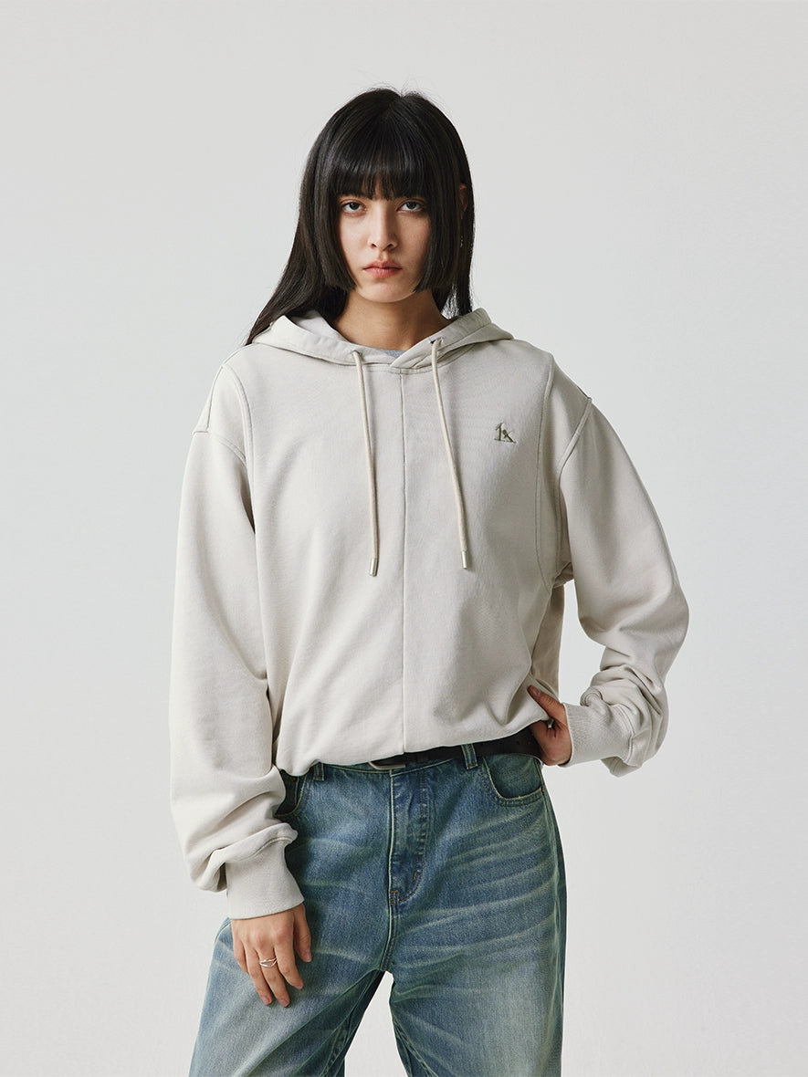 LIMPIDOCULUS Versatile Short Made Old Hooded Sweater