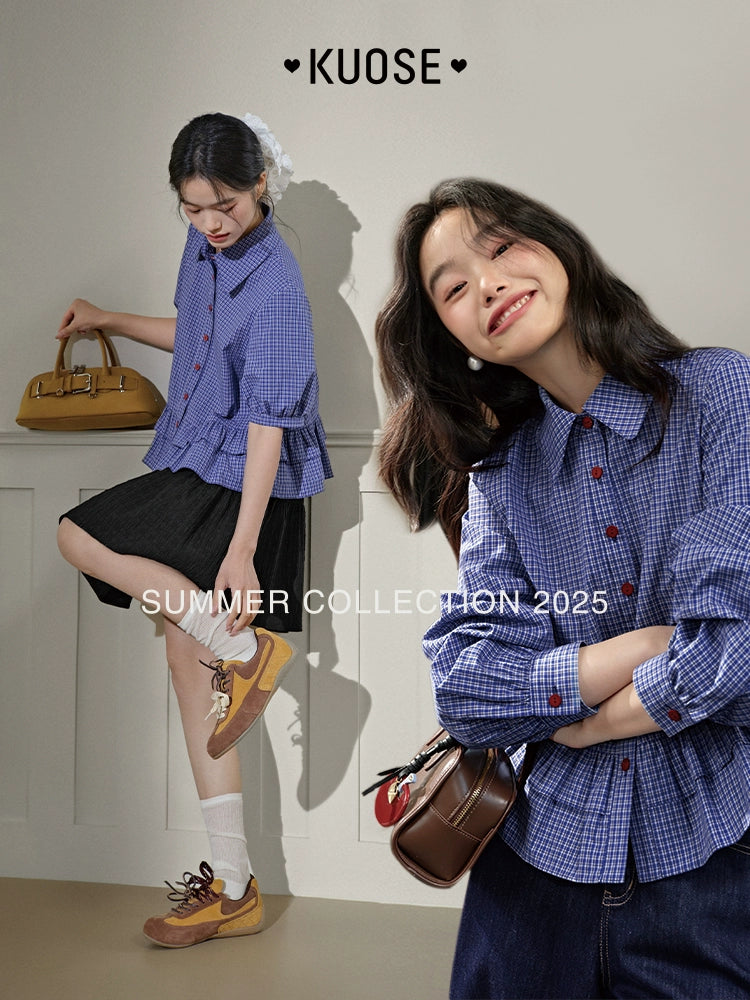 Kuose Ruffle Casual Shirt