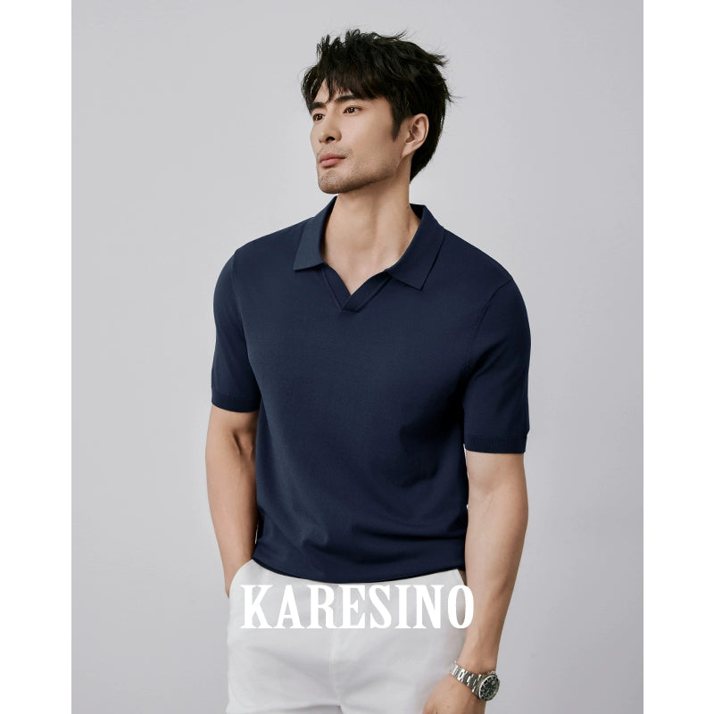 KARESINO Casual Ice Silk Versatile Tee