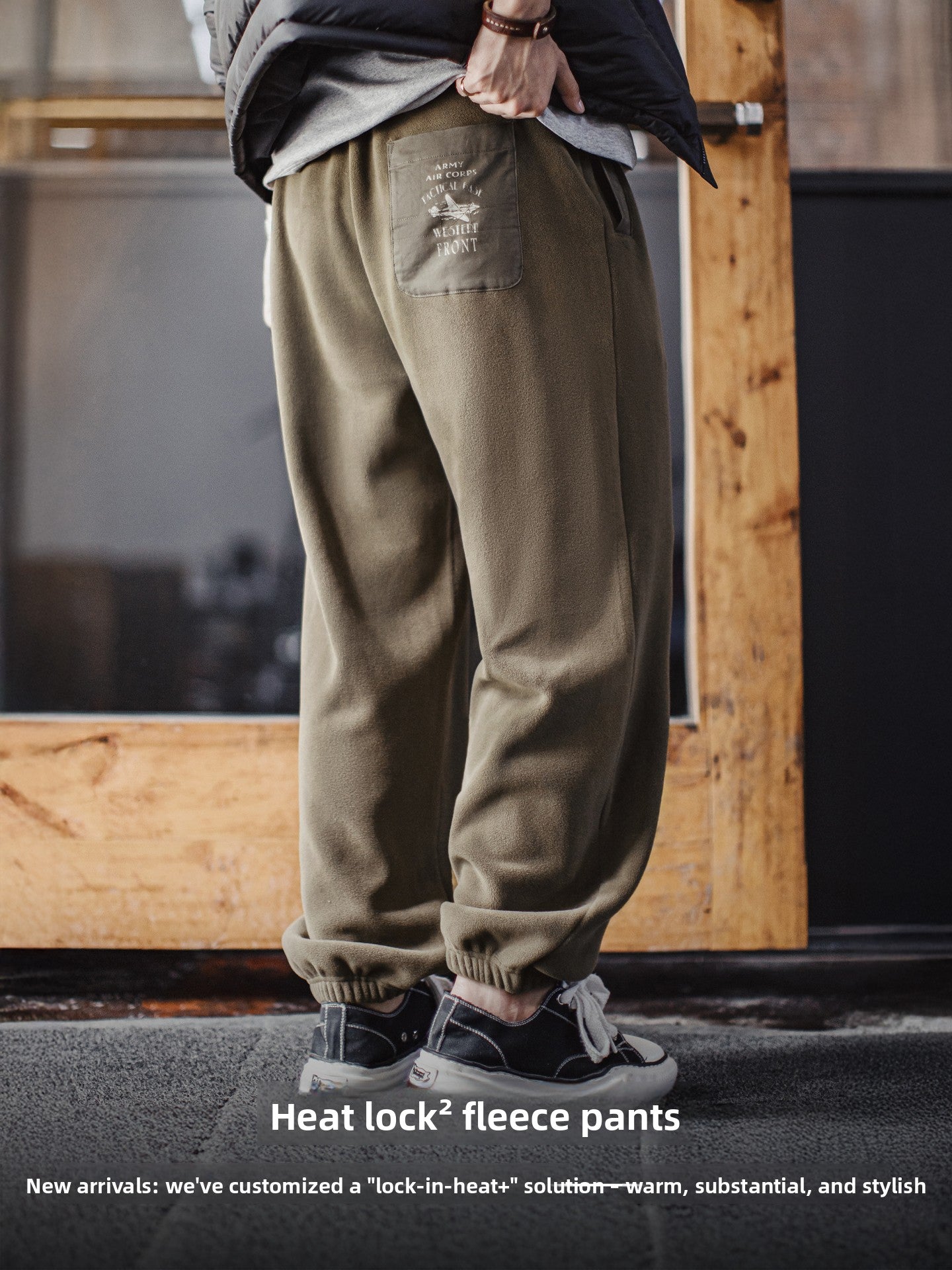 Madden Vintage Warm Fleece Sweatpants