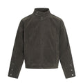 11KN Retro Fleece Simple Stand-up Collar Jacket