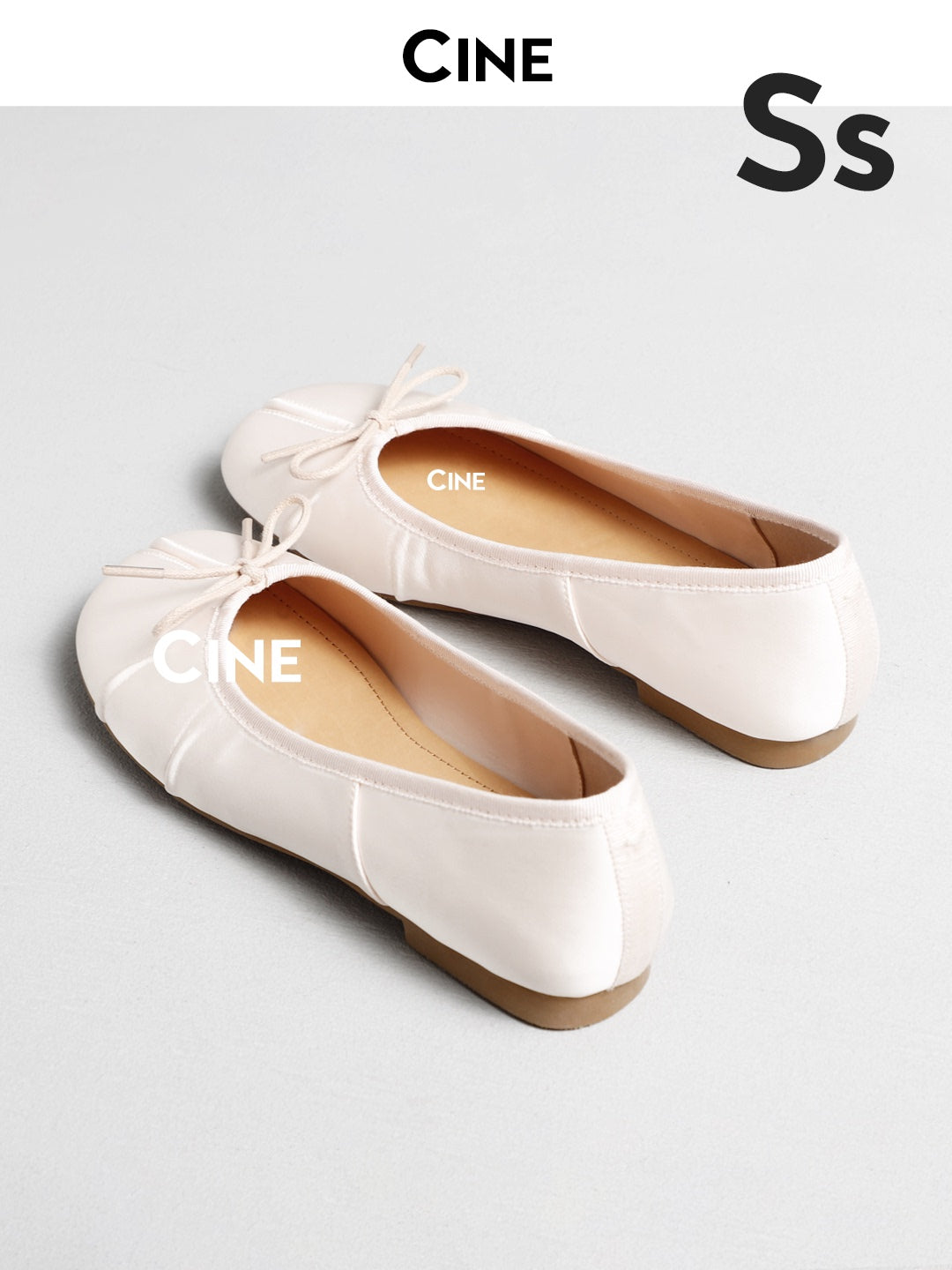 Cebostin Bow-toed Shallow Mouth Single Shoes