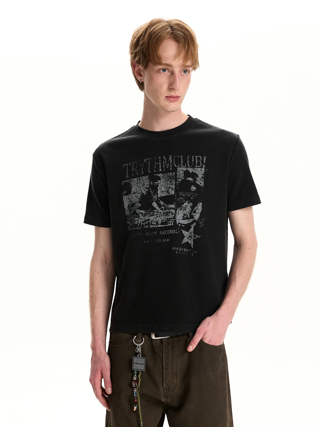 A PUEE Street Retro Vintage T-Shirt – Boxy Fit Drop Shoulder Top