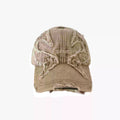 SANB Washed Collage Heavy Industry Waste Soil Denim Cap