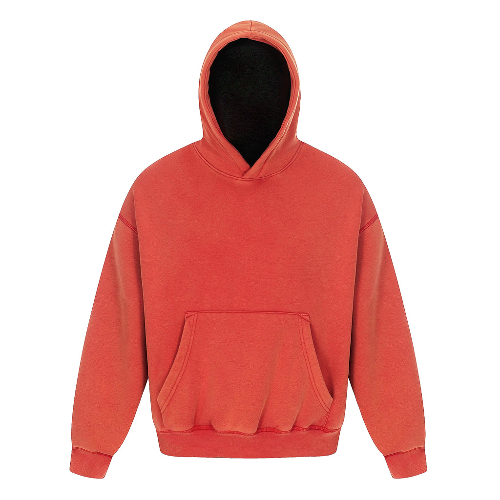 MMBBT Washed Old Fleece Heavy Hooded Sweater
