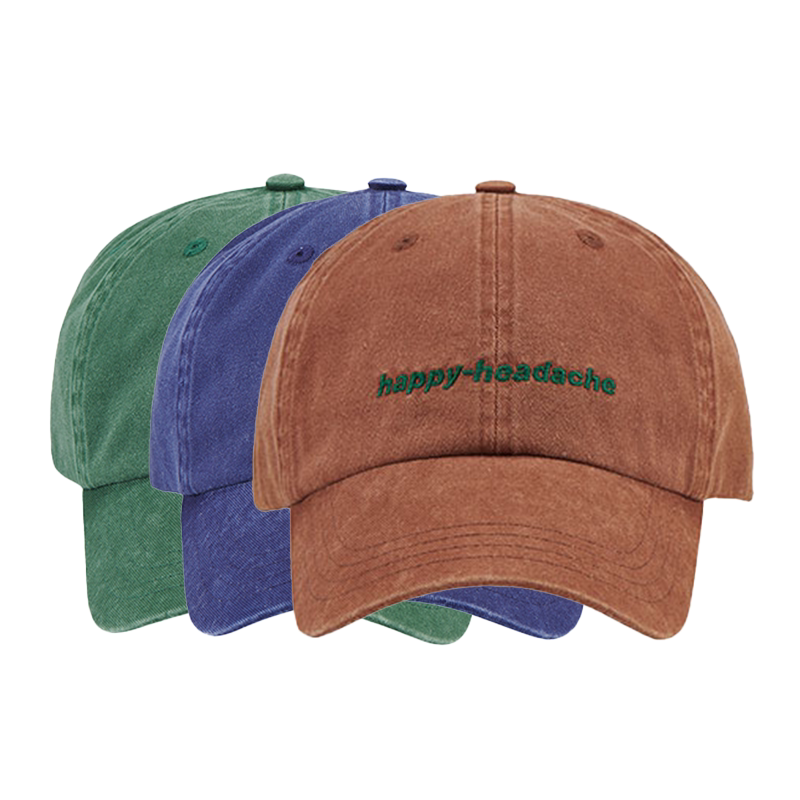 HEADACHE Vintage Embroidered Baseball Cap