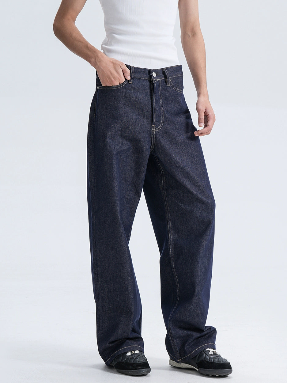 SEEALSO Original Cow American Retro Old Money Washed Jeans