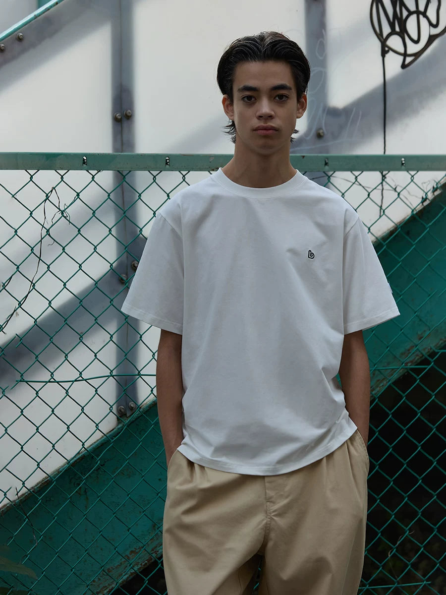 BENT IDEA Simple Loose Casual Tee