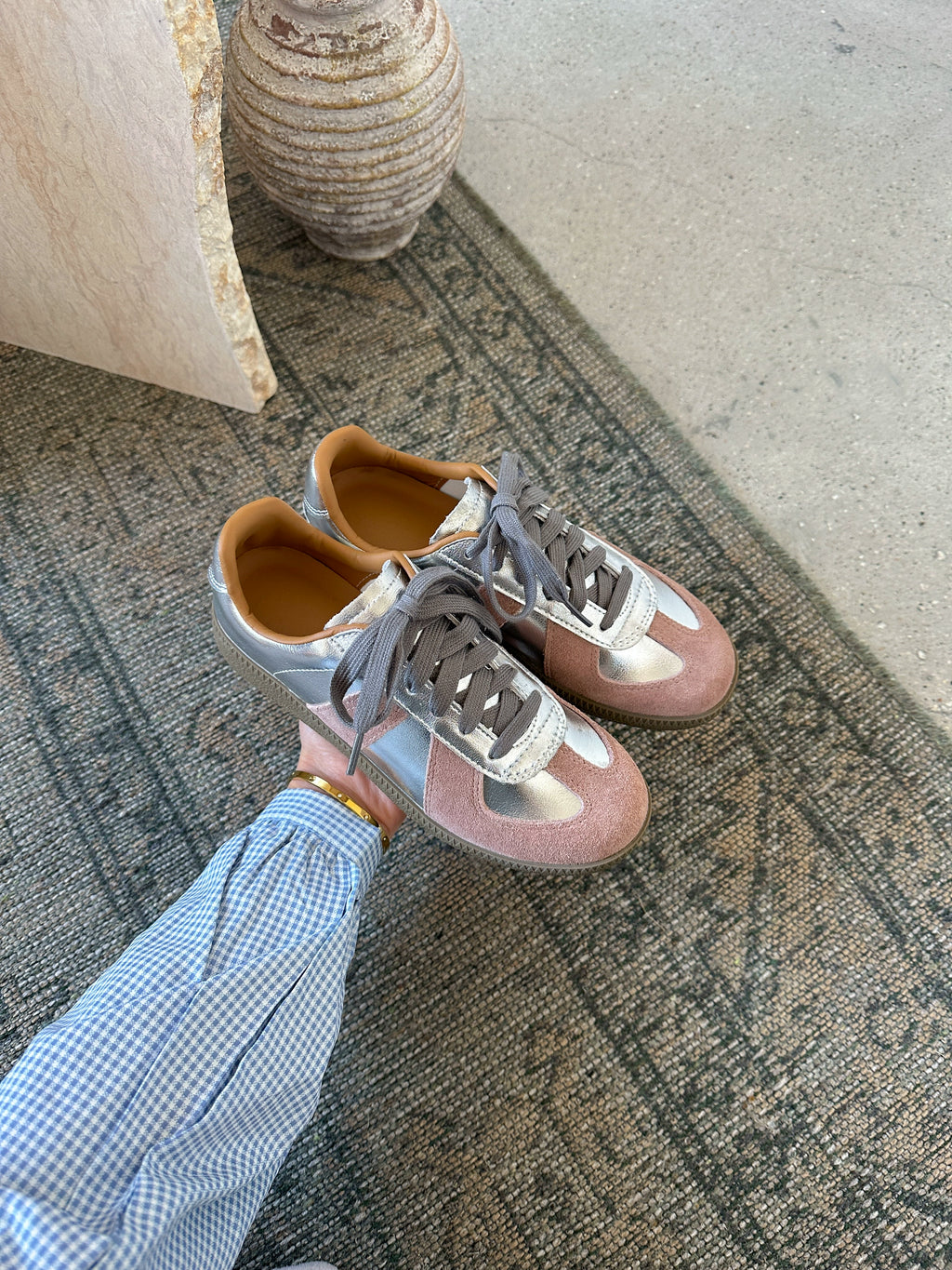 Lidaren Produced Vintage Inner Heightening Sneakers