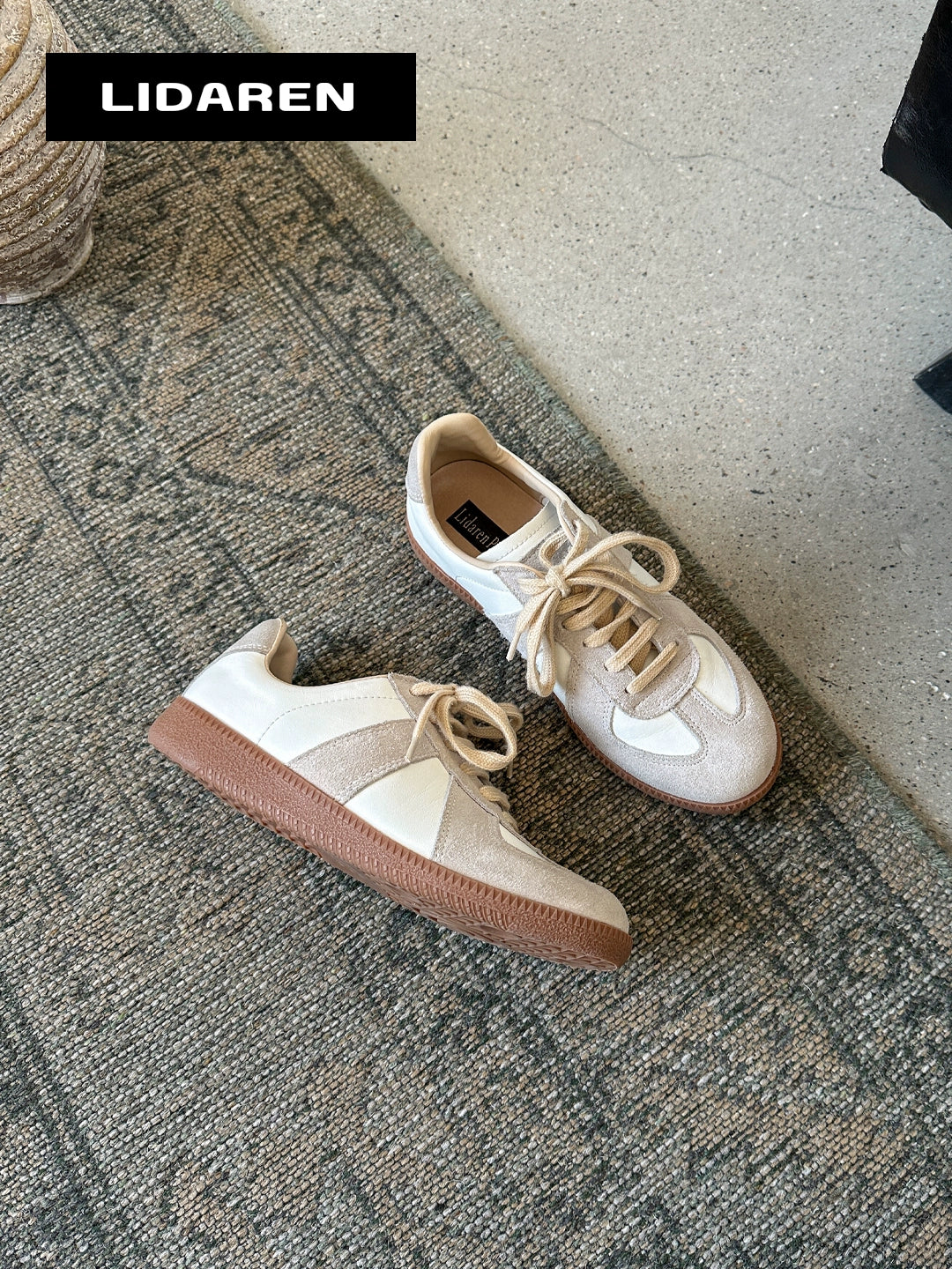 Lidaren Produced Vintage Inner Heightening Sneakers