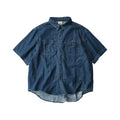 LIVINGTOWN Vintage Loose Versatile Denim Shirt