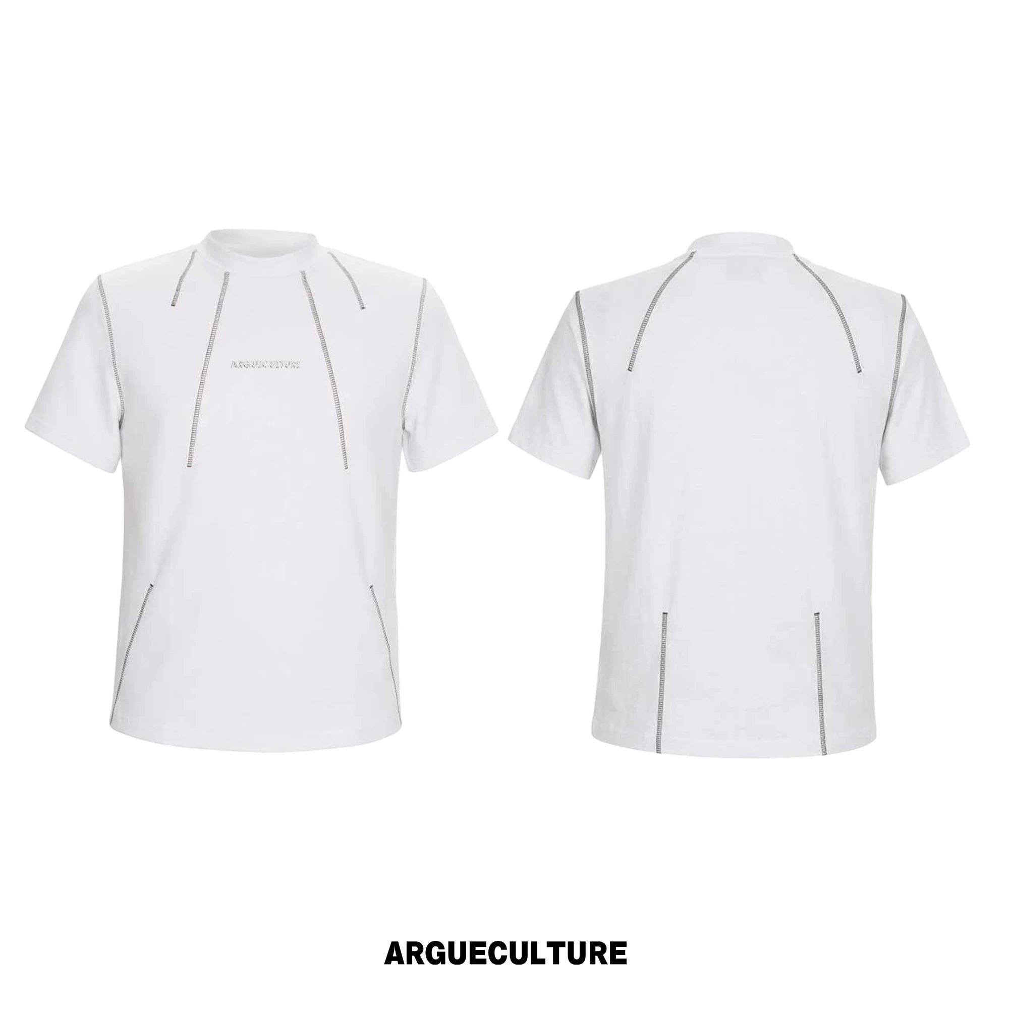 ArguECulturE Front Shoulder Slim Fit Contrasting Tee