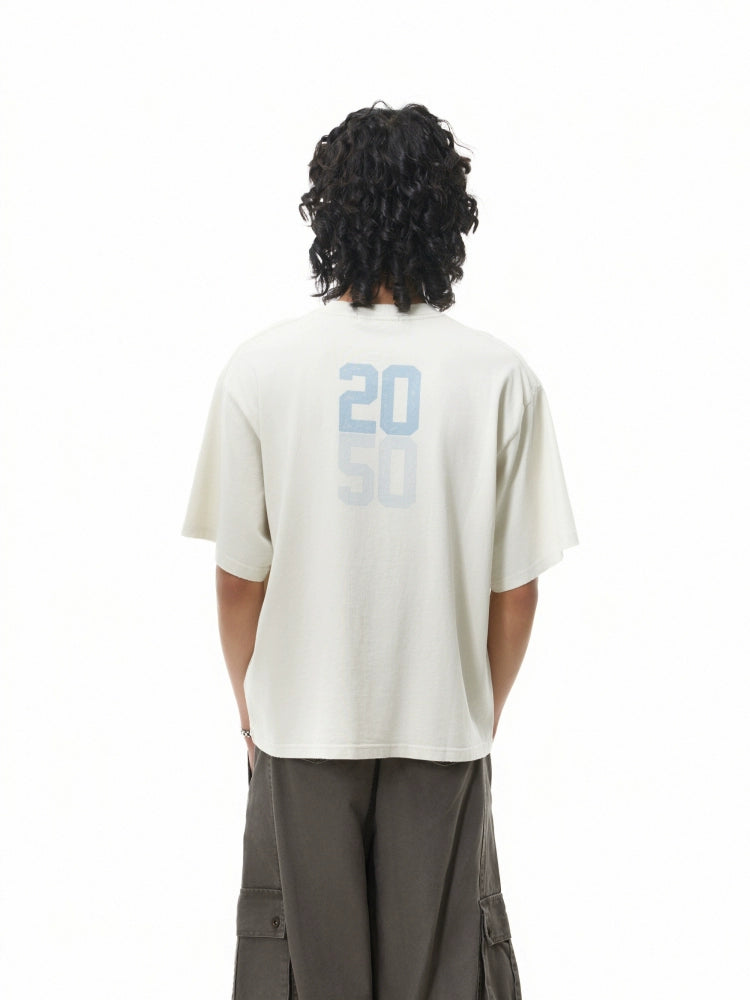 BTSG Retro Silhouette Loose Casual Versatile Tee