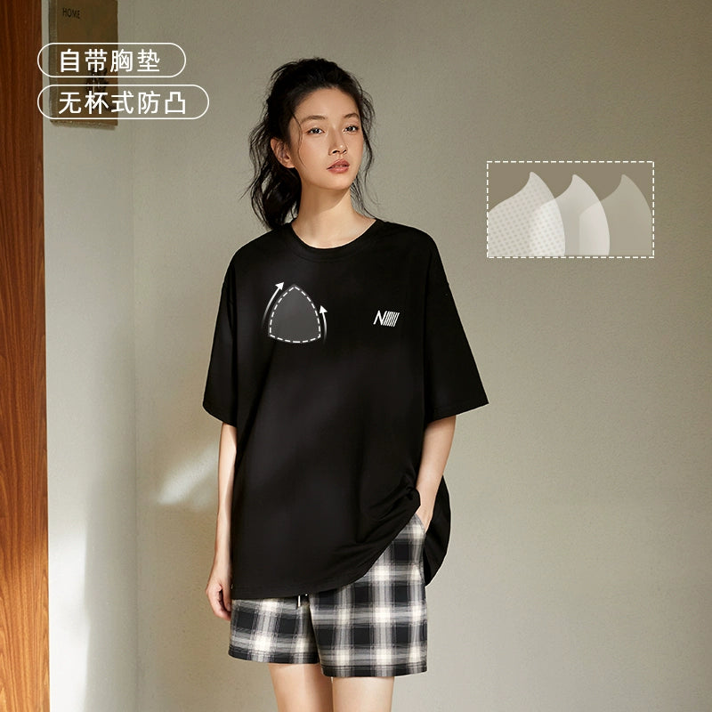 Yuenei's Own Chest Pad Casual Loungewear