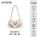JACD Plush Underarm Chain Messenger Bag