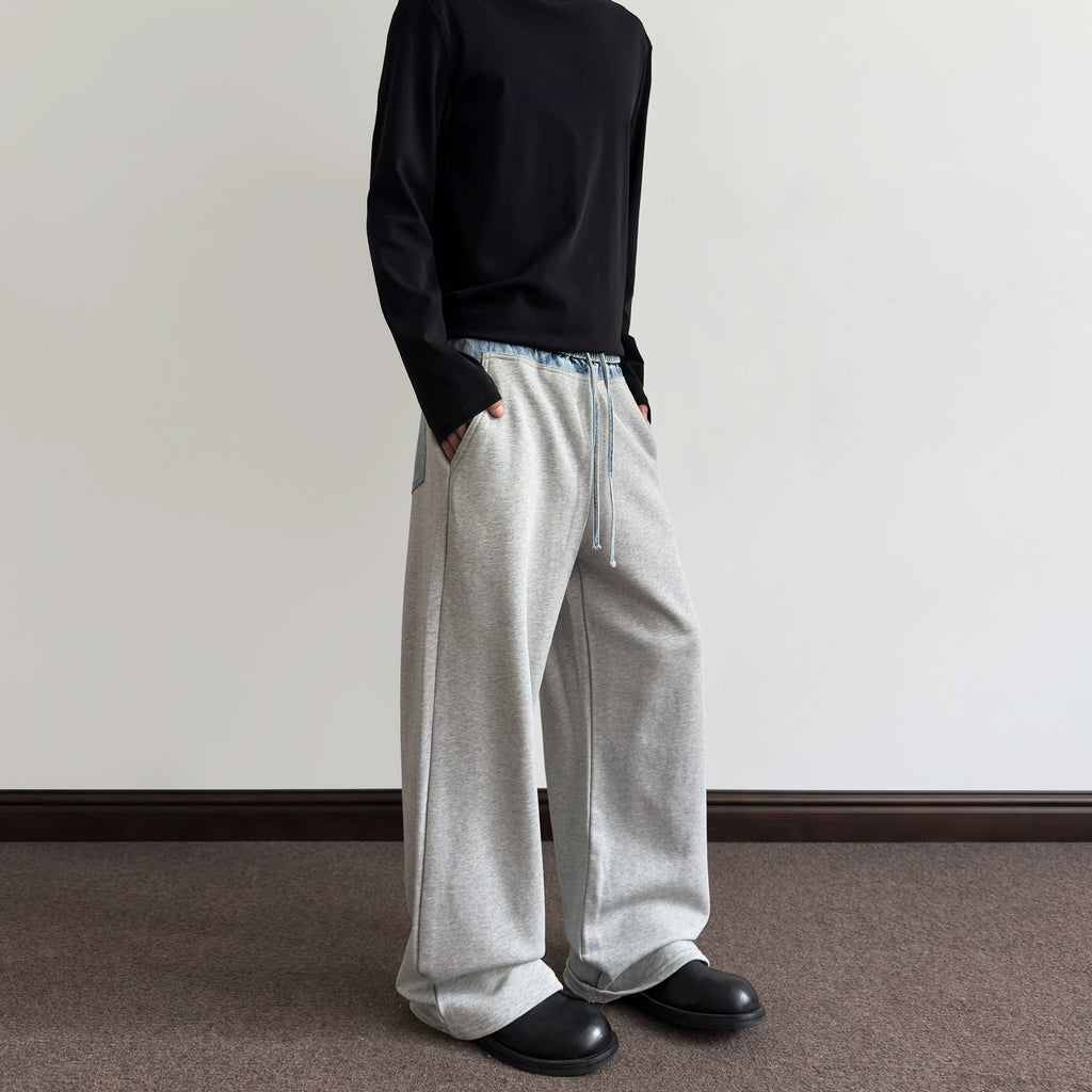 A PUEE Retro Loose Straight Versatile Casual Jeans