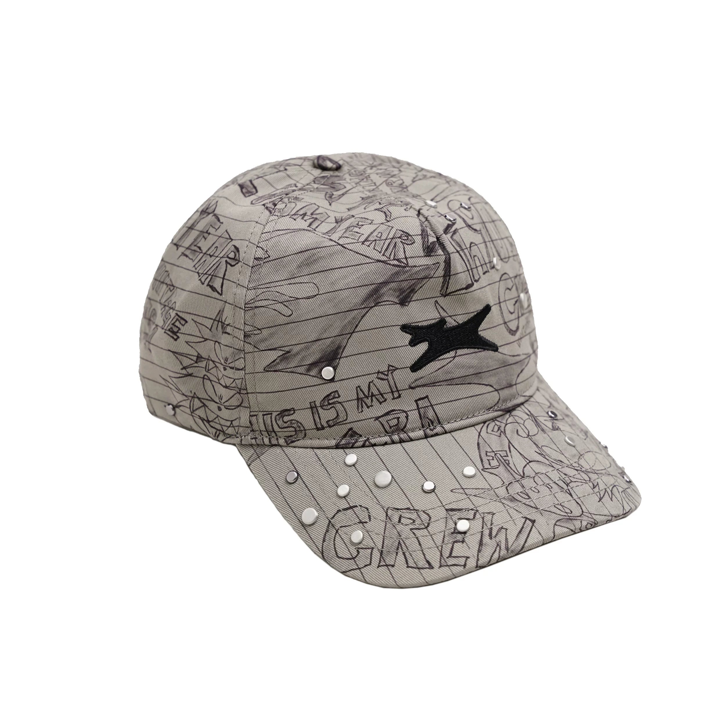 TH90 Rivet Graffiti Baseball Cap