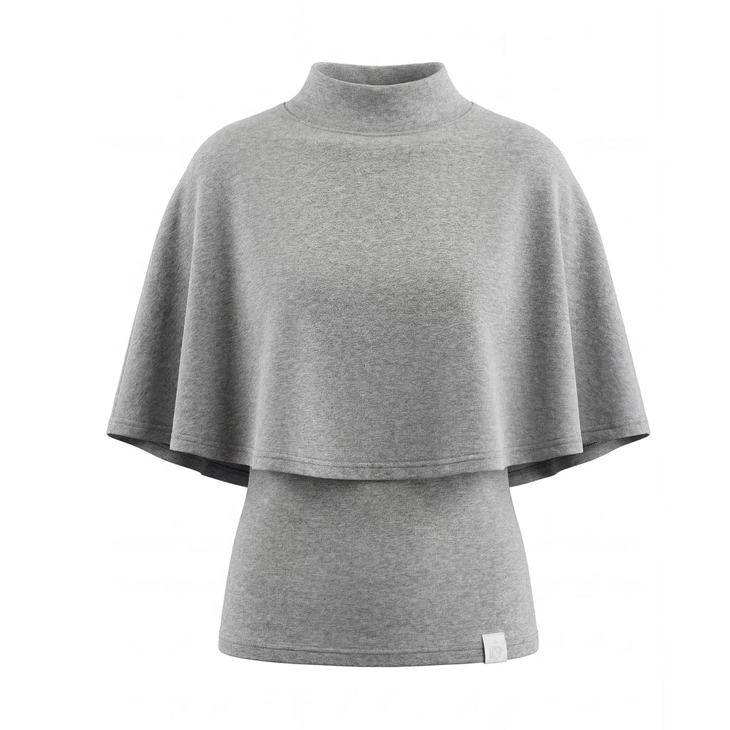 JIKOO Cloak Design Fake Two-piece Tee
