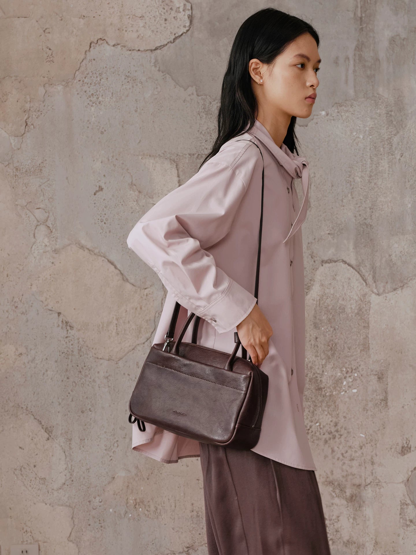 AVALEA Vintage Handheld Shoulder Bag